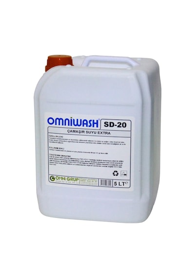Omniwash Sd-20 Çamaşır Suyu Extra 5000ml 4 Adet 4'lü Set