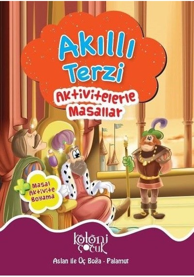 Akıllı Terzi - Aktivitelerle Masallar - Aslan İle Üç Boğa-palamur