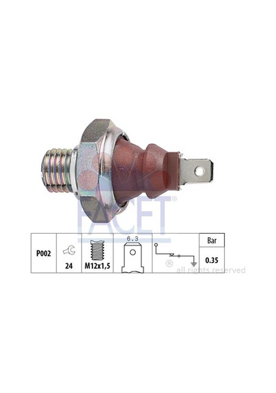 Facet Yag Basınc Musuru Bmw M20 M30 E30 Mercedes Vıto 638 97 03 Sprınter 00 06 AOD-FACET 7.0026
