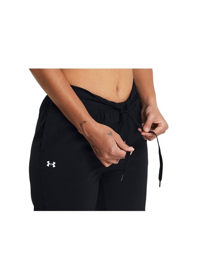 Under Armour Rival Hi Rise Woven Kadın Siyah Eşofman Altı