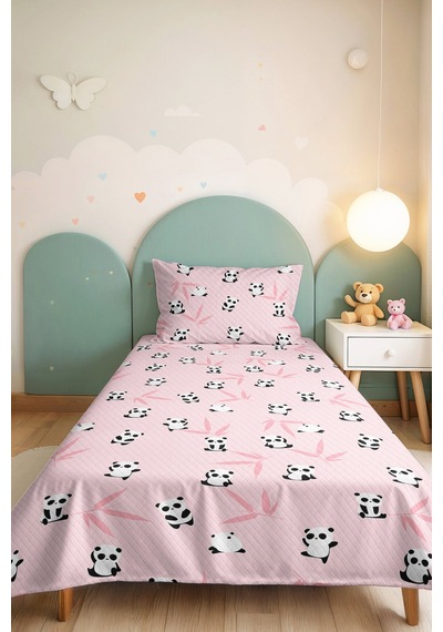 Evimde Bambaşka Pembe Panda Kız Çocuk Pike Takımı-sevimli Bambulu Siyah Beyaz Bebek Odası Yatak Örtüsü-160x220 CM Evimde Bambaşka Pembe Panda Kız Çocuk Pike Takımı-sevimli Bambulu Siyah Beyaz Bebek Odası Yatak Örtüsü-160x220 CM
