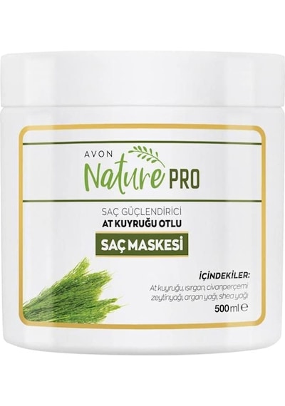 Avon Nature Pro Saç At Kuyruğu Otlu Saç Maskesi 500 ML