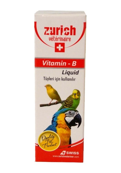 Zurich Kuşlar İçin B Vitamini 30 Ml