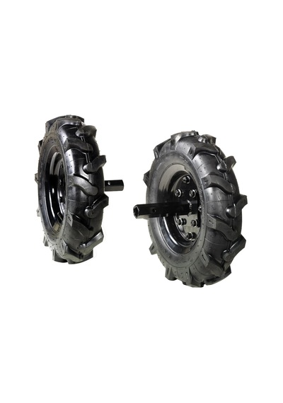 Dubleks 400X8 Komple Tekerlek Ve Aks 1 Takım Flash 250/300 İçin