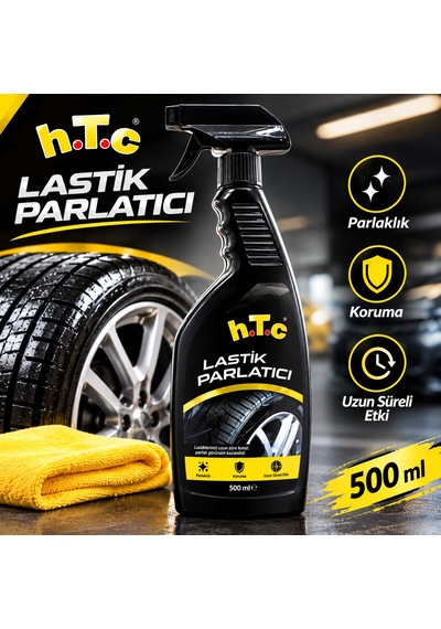 12'li Lastik Ve Tampon Parlatıcı 500 Ml
