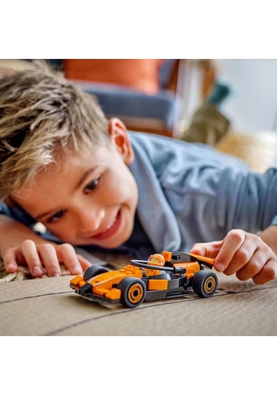 City Mclaren Yarış Arabalı F1 Sürücüsü 60442 Turuncu