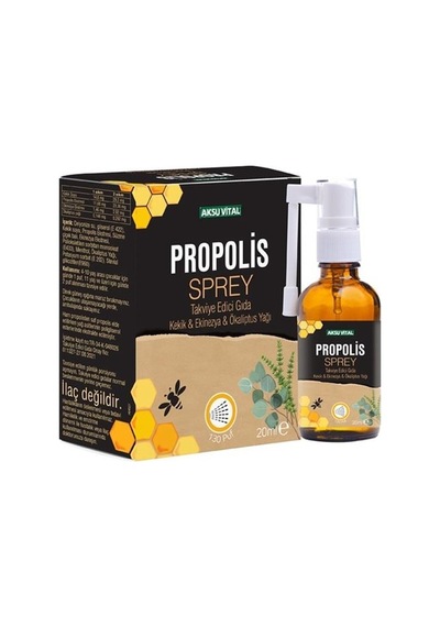 Aksu Vital Propolisli Boğaz Spreyi 20 Ml