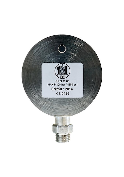 Kraken Gösterge Basınç Ölçer Kapsül Tech 63mm. Nickel