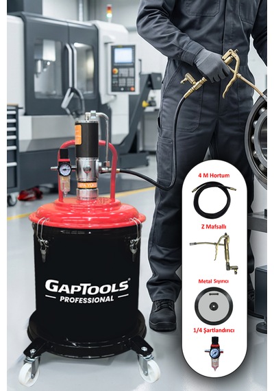 Gaptools Havalı Gres Pompası 35lt