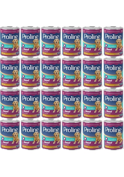 Pro Line Dana Etli Yetişkin Köpek Konservesi 24 x 395 G