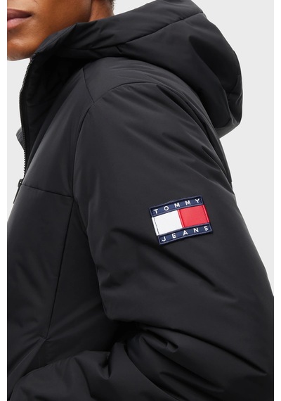 Tommy Jeans Mont Erkek Mont Dm0dm22065 0gk Siyah