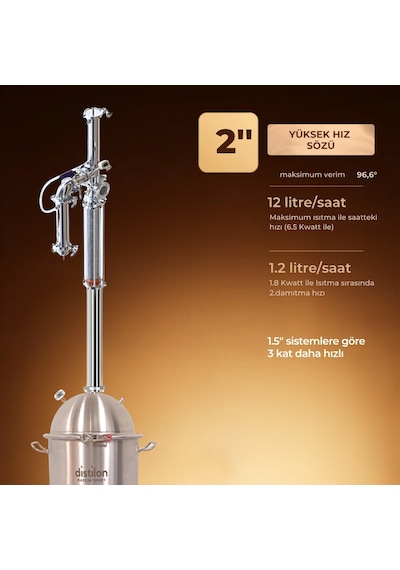Distilon Irmak Serisi Damıtma Cihazı 26 Lt
