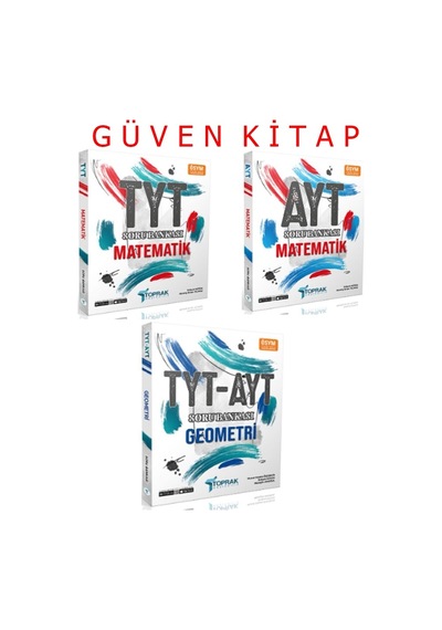 Toprak Yayınları Tyt Ayt Matematik Geometri Soru Bankası Seti