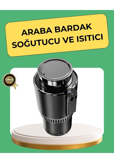 Hepsi Isıtma Soğutma Özellikli Araç Bardaklığı Çakmak Girişli Akıllı Najmaddin Çok Renkli