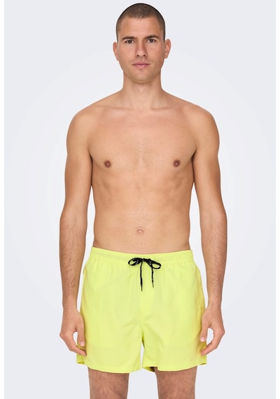 Only & Sons Erkek Onsted Deniz Şortu 22021832 Limon Narçiçeği