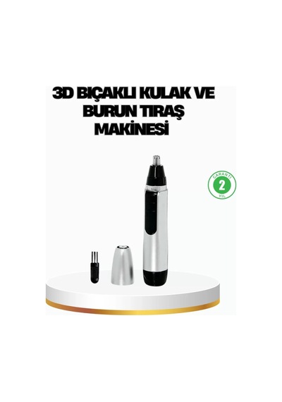 3d Bıçaklı Burun Ve Kulak Tıraş Makinesi Pil İle Çalışan Taşınabilir Model Diğer