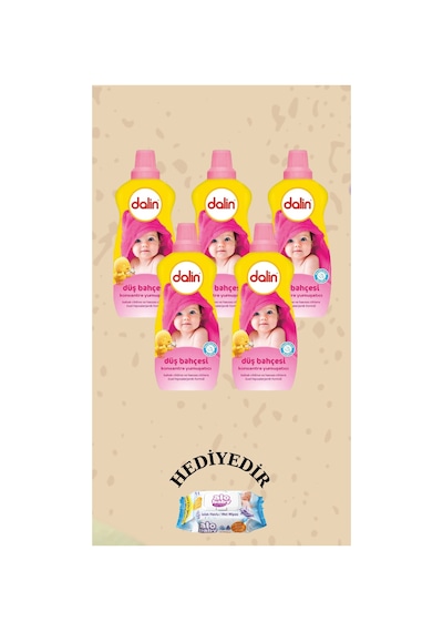 Konsantre Yumuşatıcı Düş Bahçesi 1200 Ml X 5 Adet