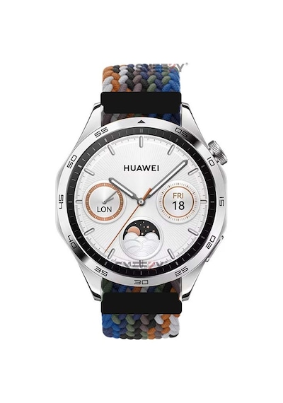 Sneezy Huawei Watch Ultimate - Watch Buds 22mm Uyumlu Metal Klips
