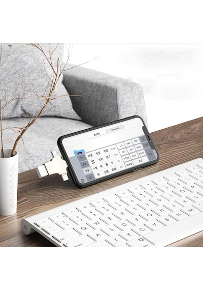 Foxyn Lightning  Type-c  Micro To Usb Bellek Okuyucu Dönüştürücü