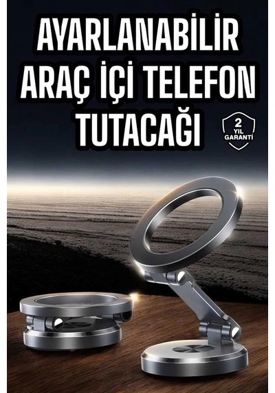 Ceylan Adam Araç İçi Telefon Tutacağı Manyetik Tasarım Ayarlanabilir