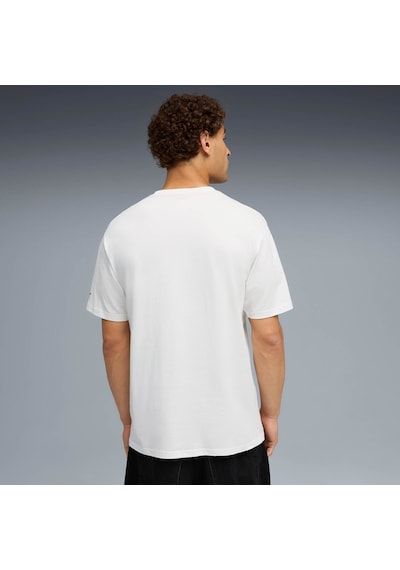 Puma F1 Essentıals Graphıc Erkek Tişört 632652 02 Beyaz