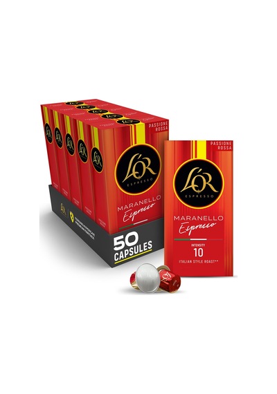 L'or Maranello Espresso Nespresso Uyumlu Alüminyum Kapsül Kahve 50 Kapsül