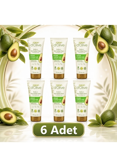 Dalan Avokado Yağlı Tüp Krem 250 Ml - 6 Adet