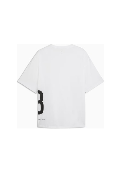 Puma Graphics Training Oversized Erkek Tişört C-pum528528p02p02 Beyaz