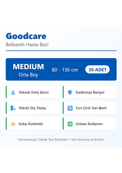 Good Care Belbandlı M 30 Adetli M