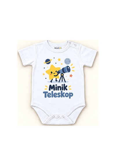 Babylimon Minik Teleskop Beyaz Kısa Kollu Çıtçıtlı Bebek Zıbını Beyaz - Minik Teleskop - 928161949 Beyaz - Minik Teleskop Babylimon Minik Teleskop Beyaz Kısa Kollu Çıtçıtlı Bebek Zıbını Beyaz - Minik Teleskop - 928161949 Beyaz - Minik Teleskop