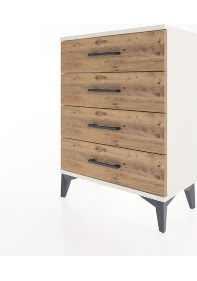 Arges Komodin 2 Raflı 60x30x80 Aytaşı-çam Aytaşı
