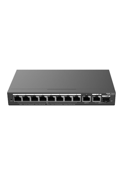 Ruijie Reyee RG-ES210GS-P 8 Port 1GE Comfo Sfp + 1Ge Uplink Gigabit PoE Switch