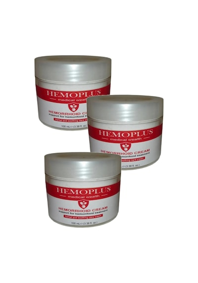 Hemoplus Rahatlatma Kremi 100 Ml X 3 Adet