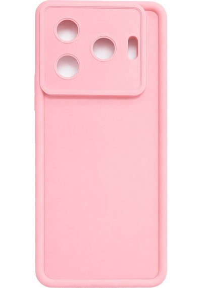 Tecno Camon 30 Pro 5g Cl8 Uyumlu Kamera Çıkıntılı Mat Silikon Telefon Kılıfı Pembe