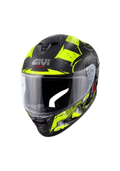 Givi 50.x Wild Kapalı Kask Neon Sarı
