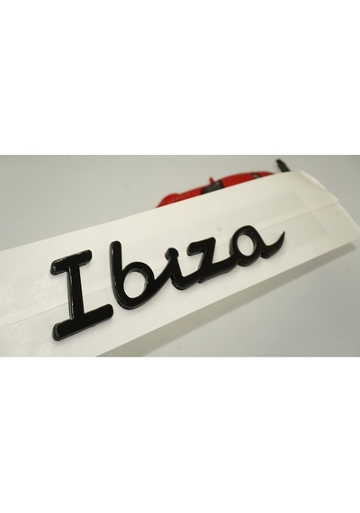 Seat Ibiza Yeni Nesil Piano Black Abs 3m 3d Bagaj Yazı Logo Ürün
