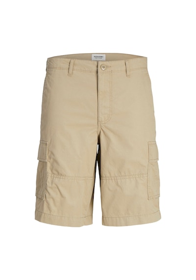 Jack & Jones Erkek Jpstcole Pamuk Kargo Şort 12253222 Bej