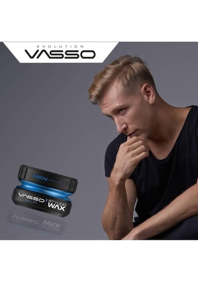 Vasso Baller Yağlanma Yapmayan Parlak Görünüm Veren Neme Karşı Dayanıklı Wax 150 ML