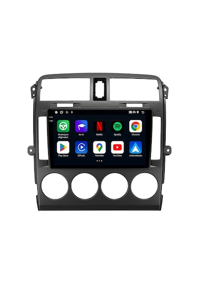 Kia Carnival Android Multimedya 2001-2006 Carplay Android Auto Navigasyon Kameralı 4gb Ram 32gb 9"