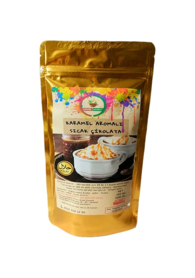 Coffee Naturelle Karamel Aromalı Sıcak Çikolata 1 KG