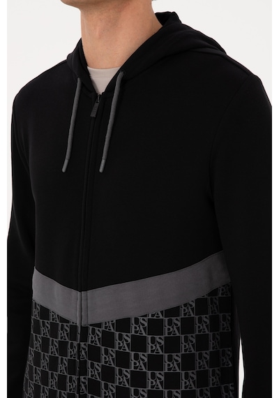 U.s. Polo Assn. Erkek Siyah Hırka Örme 50315668-vr046 Siyah
