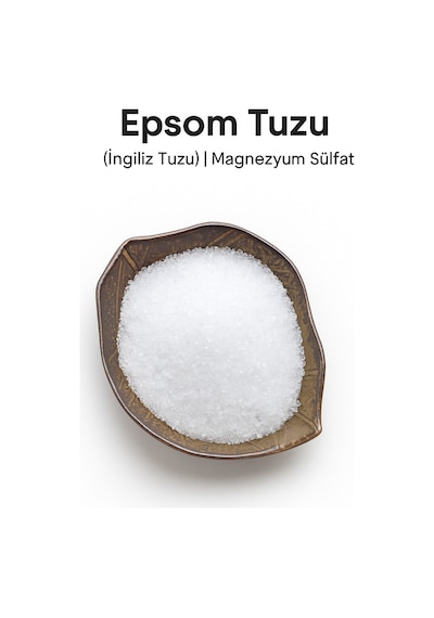 Epsom Tuzu 500 G İngiliz Tuzu Ayak Banyosu Ve Peeling %100 Doğal -katkısız