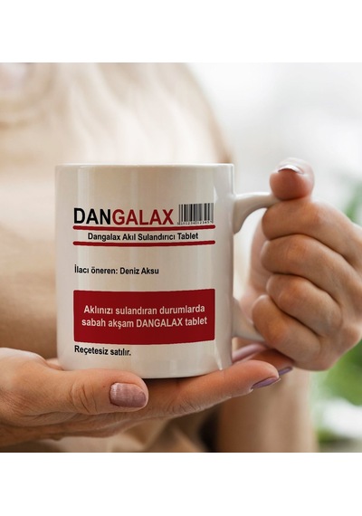 Bk Gift Kişiye Özel Komik İlaç Tasarımlı Beyaz Kupa Bardak-3, Arkadaşa Hediye, Ev Hediyesi, Doğum Günü Hediyesi, Ofis Hediyesi Kobitmeyencom30507 Bk G