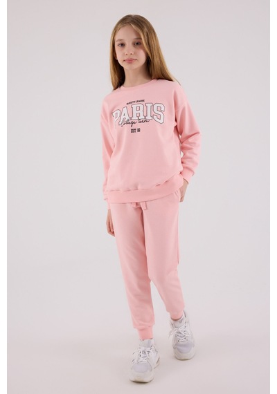 Rolypoly Kız Çocuk Pembe Eşofman Takımı Rp3690-c-v3 Pembe