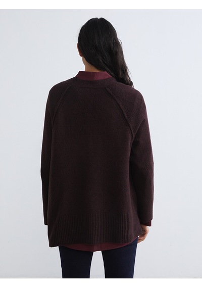 Lcw Modest Bordo Hırka