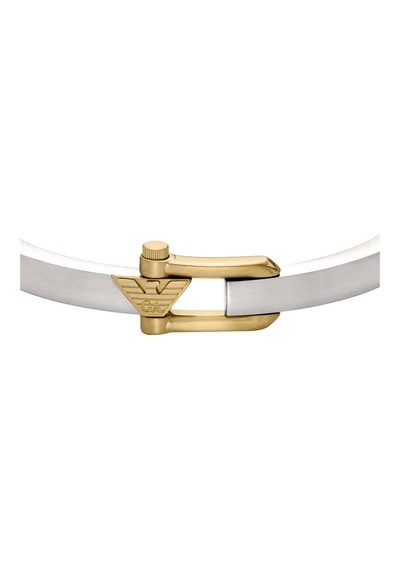 Emporio Armani Ajegs3244-040 Erkek Bileklik Metalik Gri