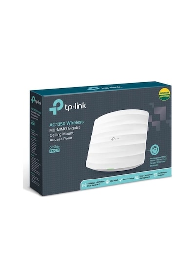 TP-Link EAP225 1350 Mbps Kablosuz Dual Bant Gigabit Tavan Tipi