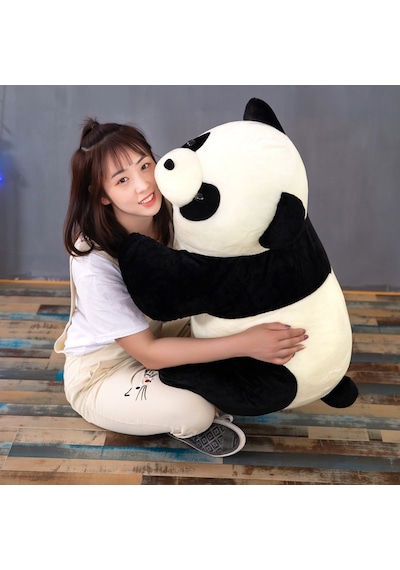Sevimli Panda Oyuncak Ayı Peluş Oyuncak Hediye 30 Cm Çok Renkli