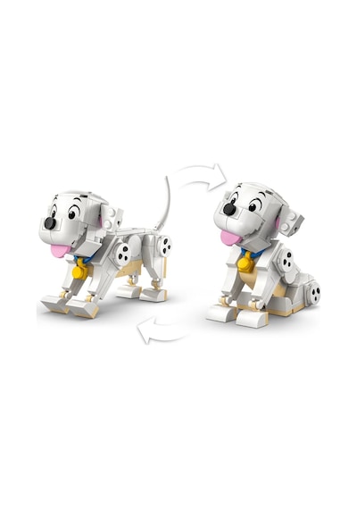 LEGO® ǀ Disney Lucky ve Penny 101 Dalmaçyalı Köpek Yavruları 43271 - 6 Yaş ve Üzeri Çocuklar için Yaratıcı Oyuncak Yapım Seti (268 Parça)
