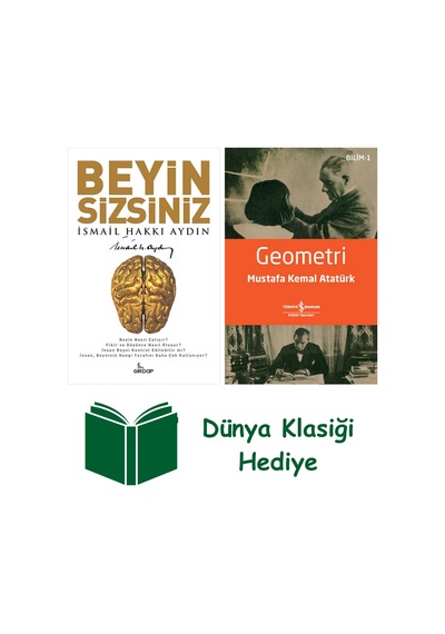 Beyin Sizsiniz + Geometri + Dünya Klasiği Hediye